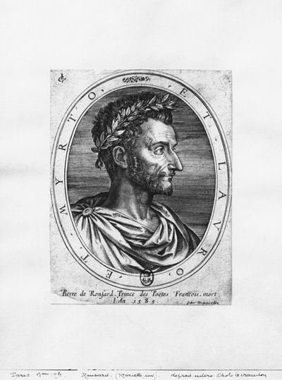 Pierre de Ronsard, Prince of Poets by Pierre Jean Mariette